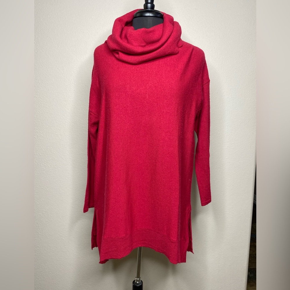 Red long sleeve turtle neck                                  size medium
